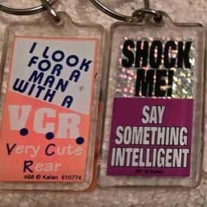 Silly Hot Topic Keychains